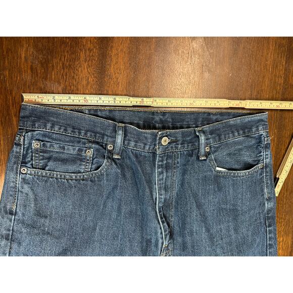 Levi 505 Jeans Men 38x30 Classic Academia Twee Western Cowboy Aztec Minimalist - Picture 5 of 12